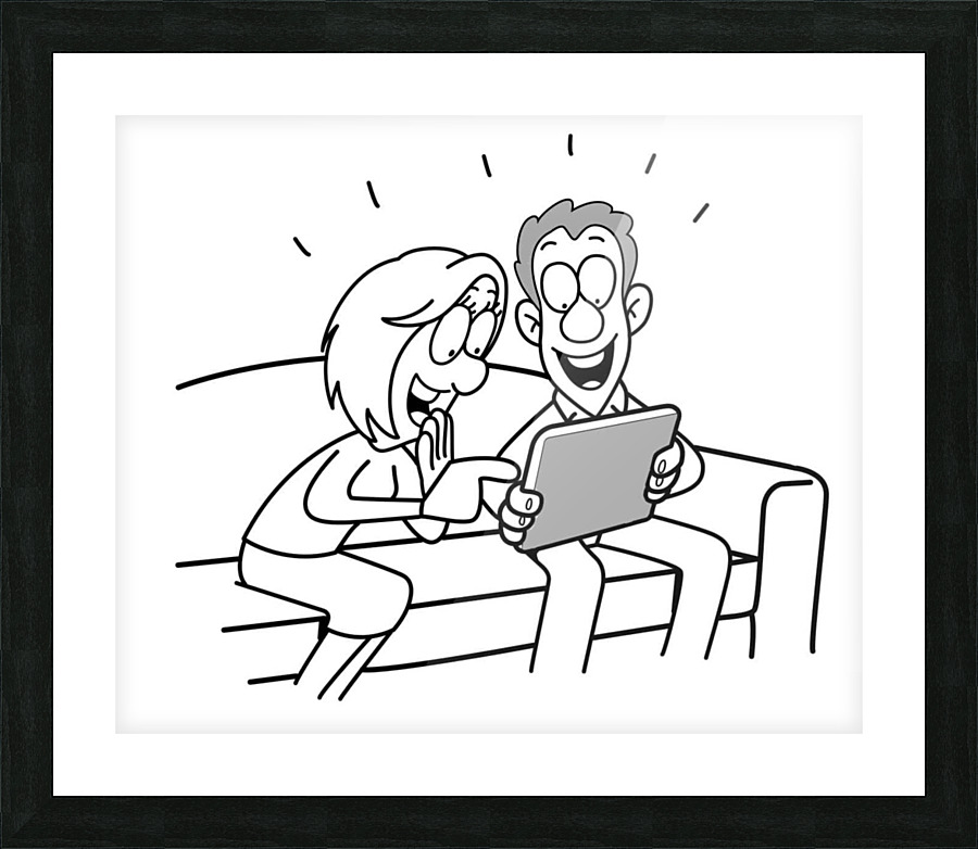 FindHouseOnline Picture Frame print