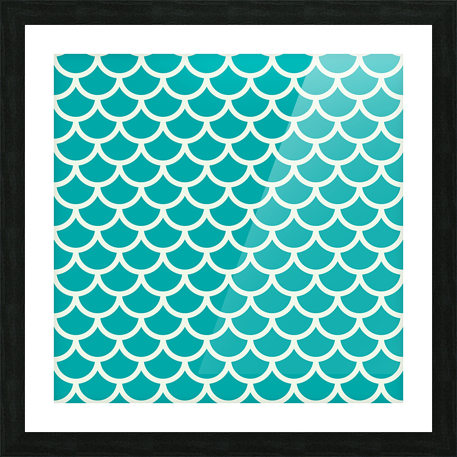10 cloudy cloud pattern Picture Frame print
