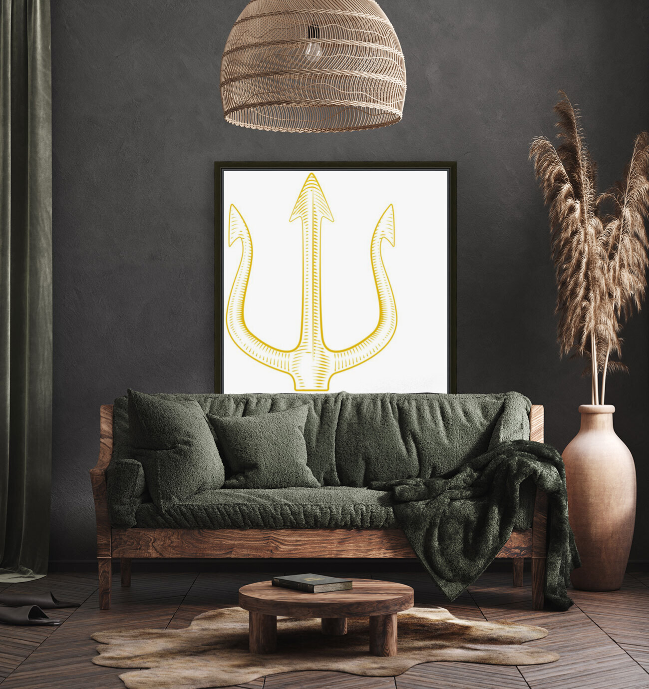 golden trident Reproduction