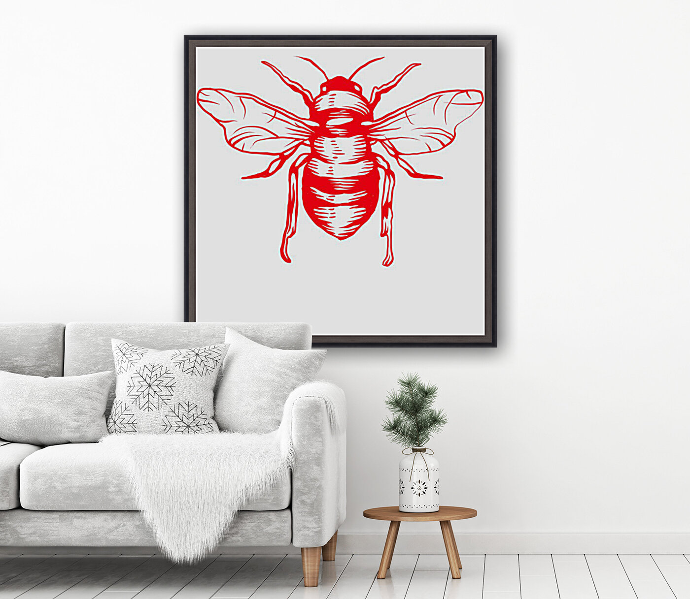 red honey bee Reproduction
