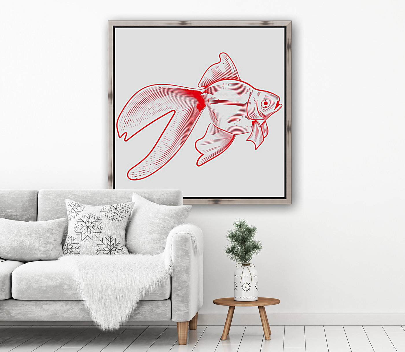 red aquarium fish Reproduction