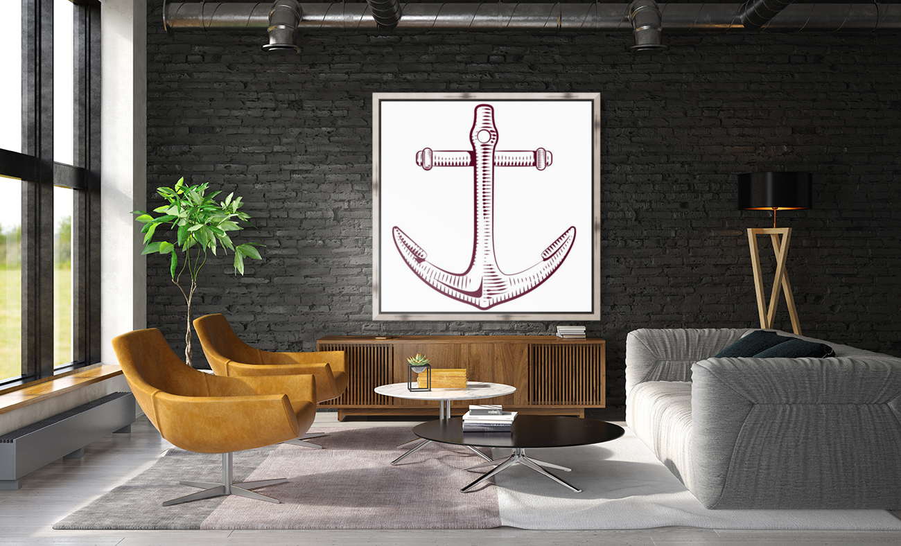 rusty anchor Reproduction