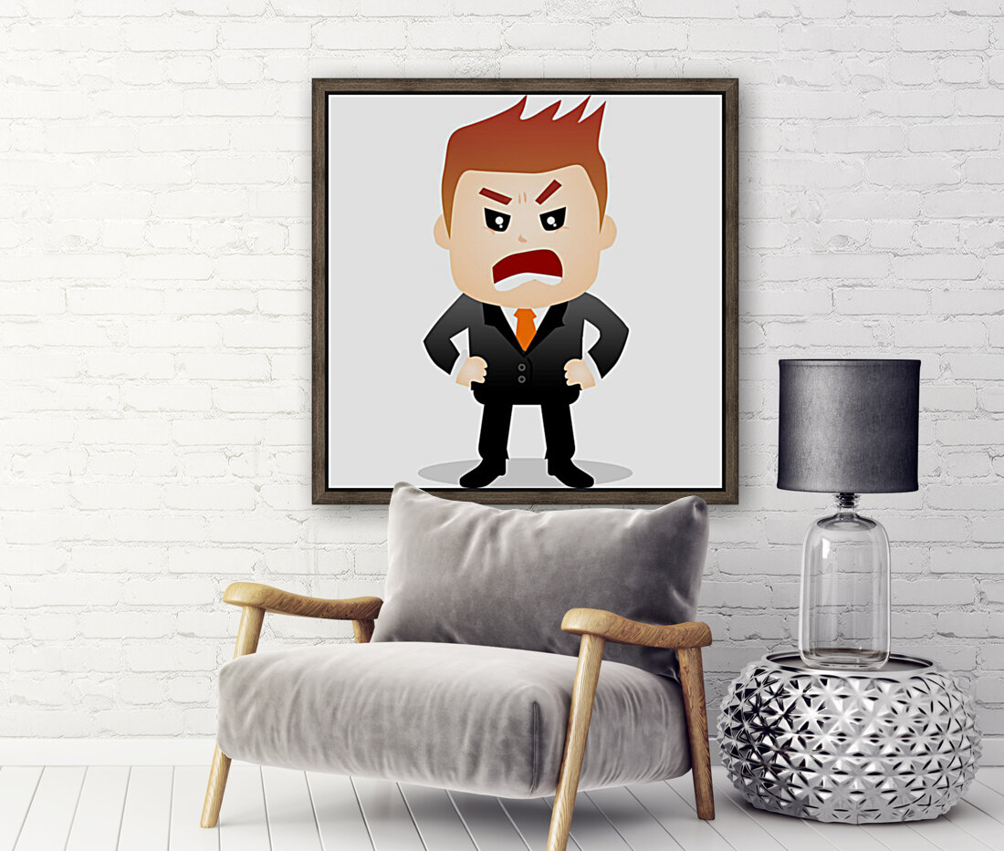 angry salesman Reproduction