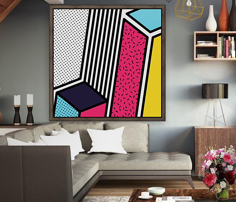 Neo memphis background 18 Reproduction