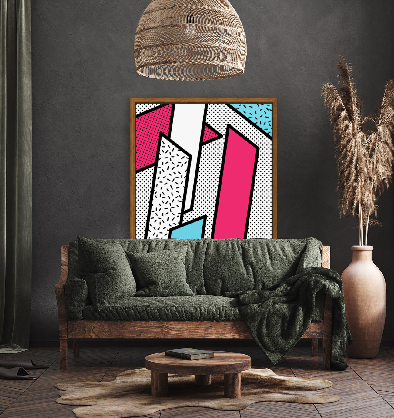 Neo memphis background 9 Reproduction