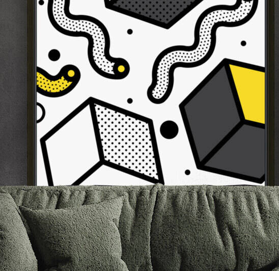 Neo memphis background 24 Reproduction