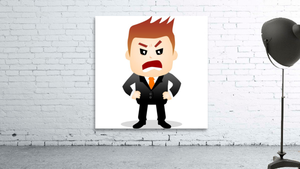 angry salesman Wall Preview
