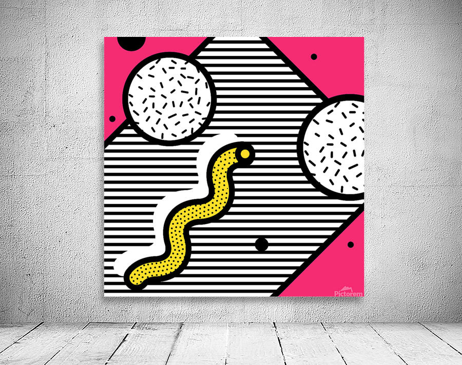 Neo memphis background 6 Wall Preview