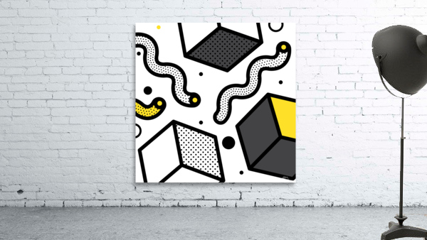 Neo memphis background 24 Wall Preview
