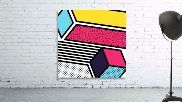 Neo memphis background 16 Wall Preview
