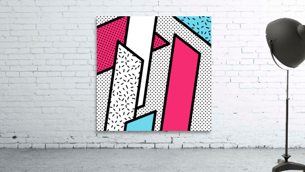 Neo memphis background 9 Wall Preview