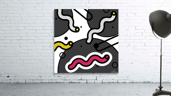 Neo memphis background 5 Wall Preview