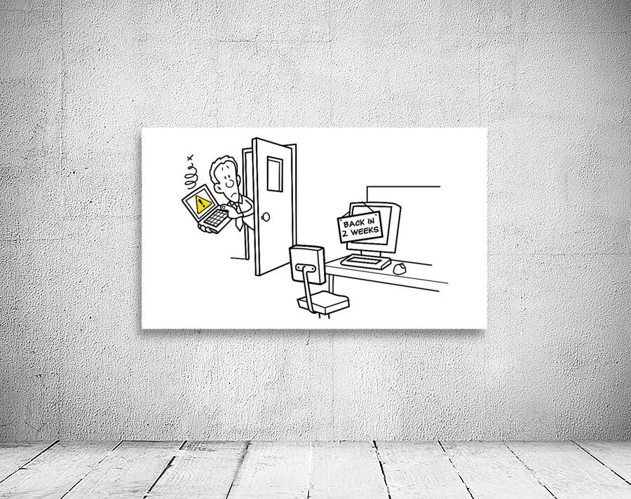 IT Support Away Wall Preview