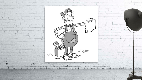 CowboyPlumberInvoice Wall Preview