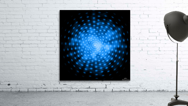 02 modern blue light Wall Preview