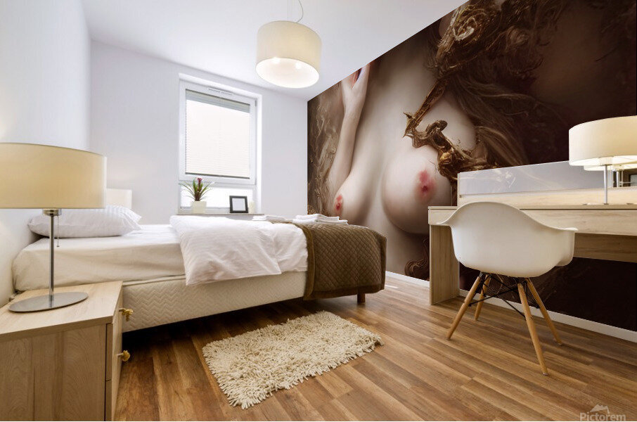 Dark print 3 Mural print