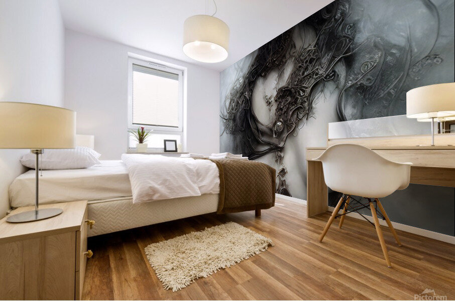 Dark print 6 Mural print