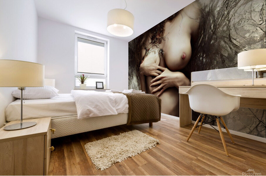 Dark print 9 Mural print