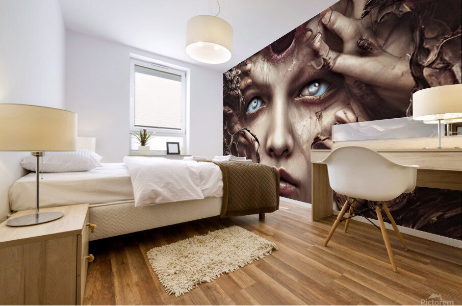 Dark print 10 Mural print