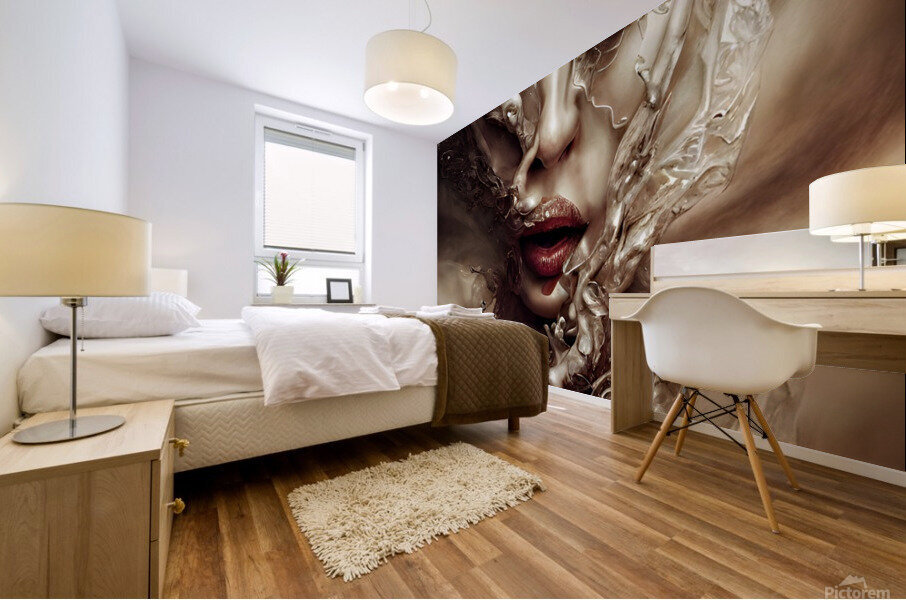 Dark print 13 Mural print