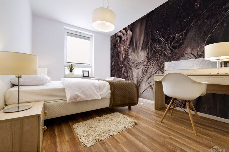 Dark print 15 Mural print