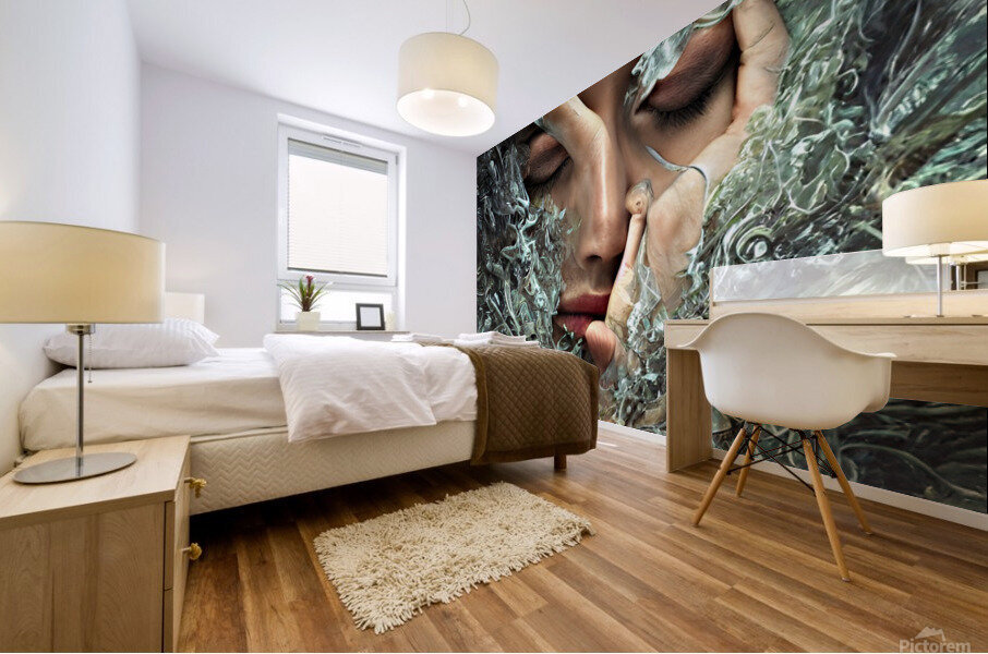 Dark print 17 Mural print