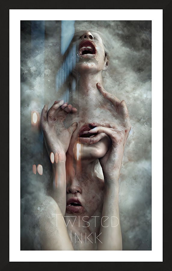 Dark print 2 Picture Frame Printing