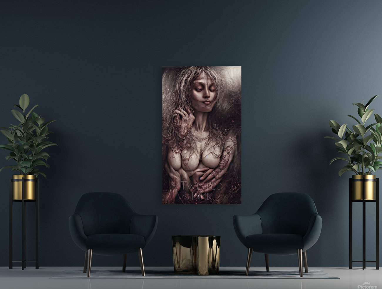 Dark print 15 Reproduction