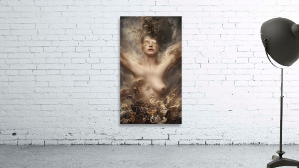 Dark print 5 Wall Preview