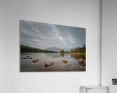 Two Jack Clouded Over Acrylic Print