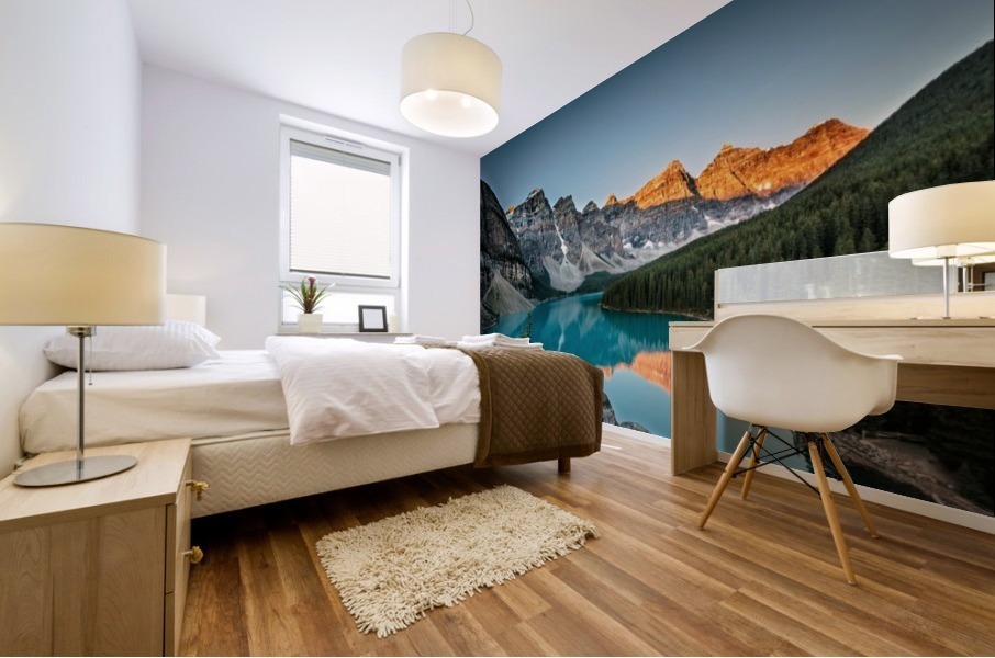 Moraine Lake Mural print