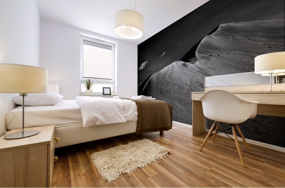 Iceland Mountain Top Mural print