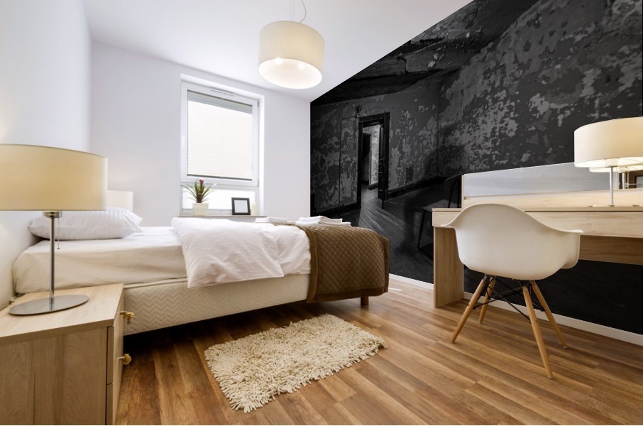 Ghost Chair Mural print