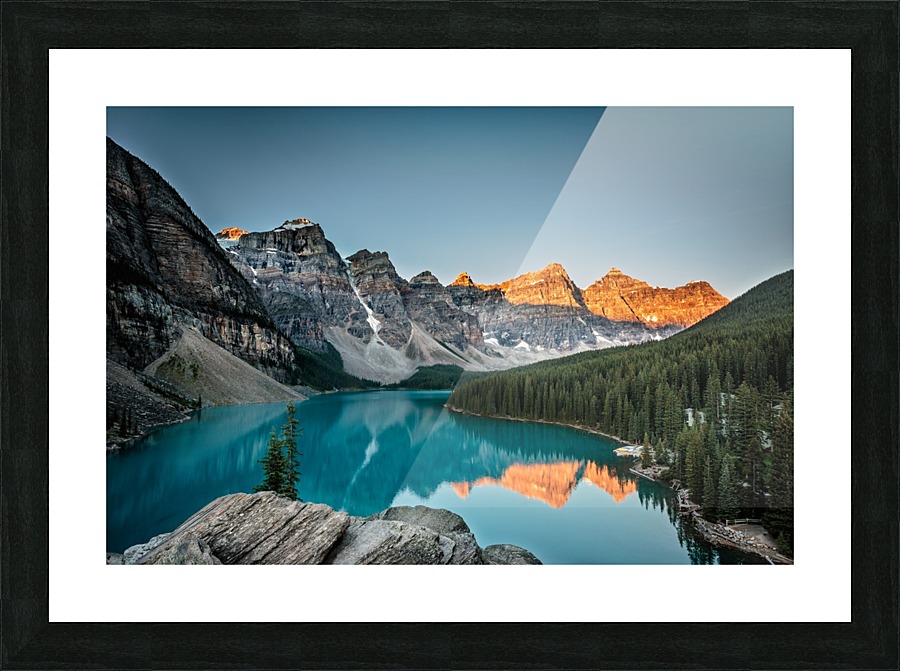 Moraine Lake Picture Frame print