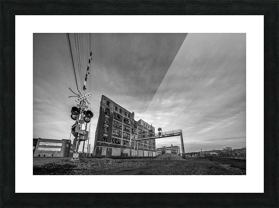 Abandoned Factory Picture Frame print