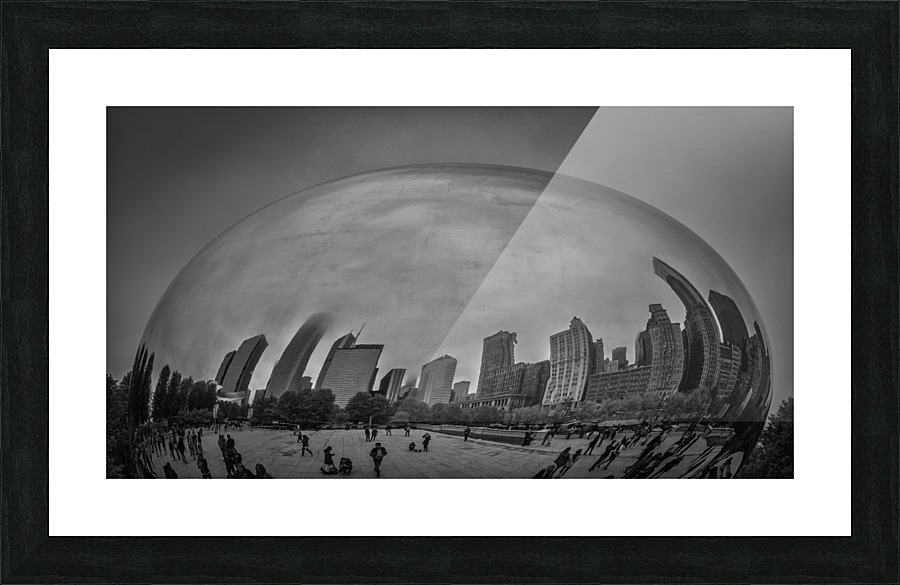 Chicago Bubble Picture Frame print