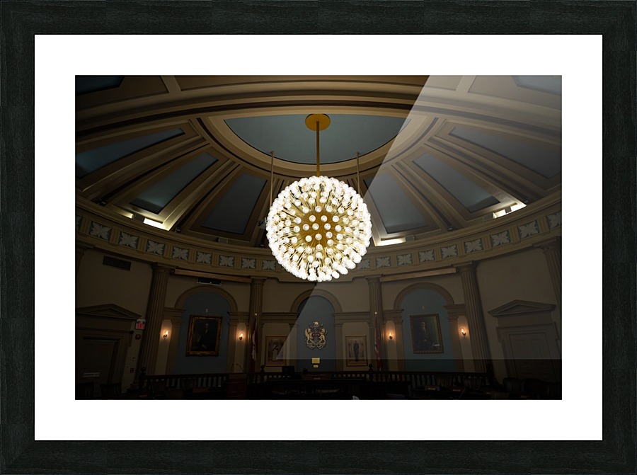 City Hall Chambers Picture Frame print