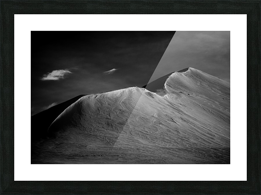 Iceland Mountain Top Picture Frame print