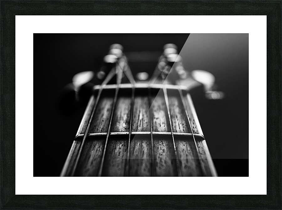 Guitar Frets Picture Frame print