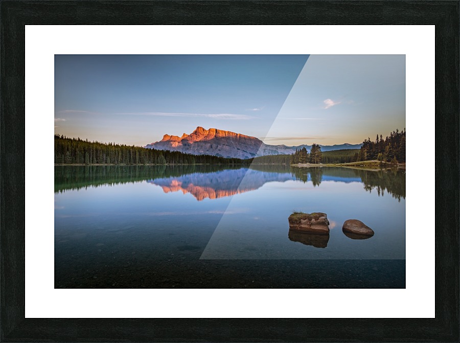 Two Jack Reflection Picture Frame print