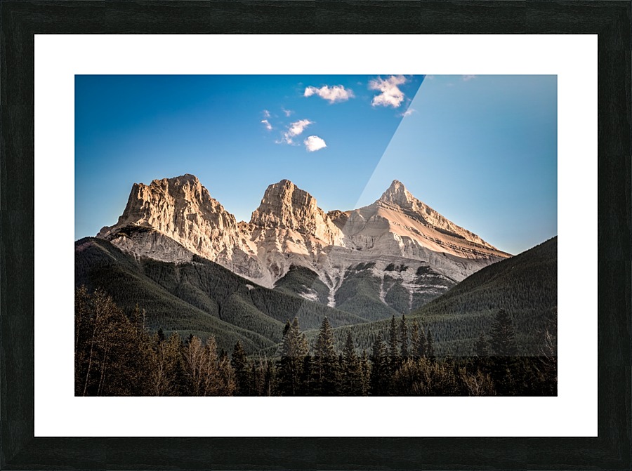 The Three Sisters Picture Frame print