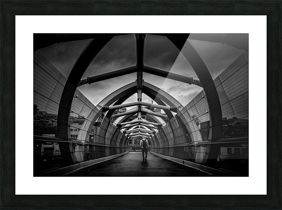 Toronto Foot Bridge Picture Frame print