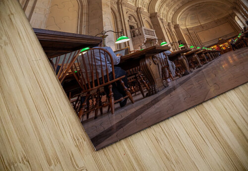 Boston Library Dan Fleury puzzle