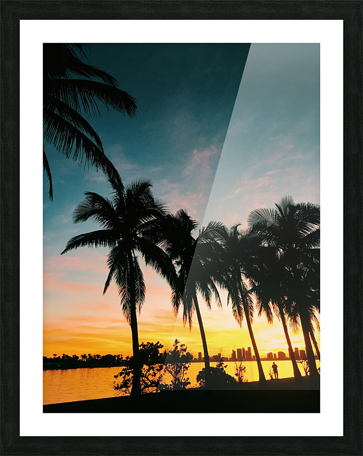 Sunset Picture Frame print