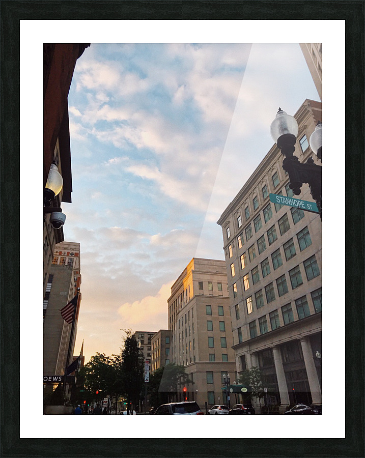 Boston Picture Frame print