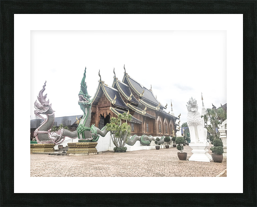 Temple Picture Frame print