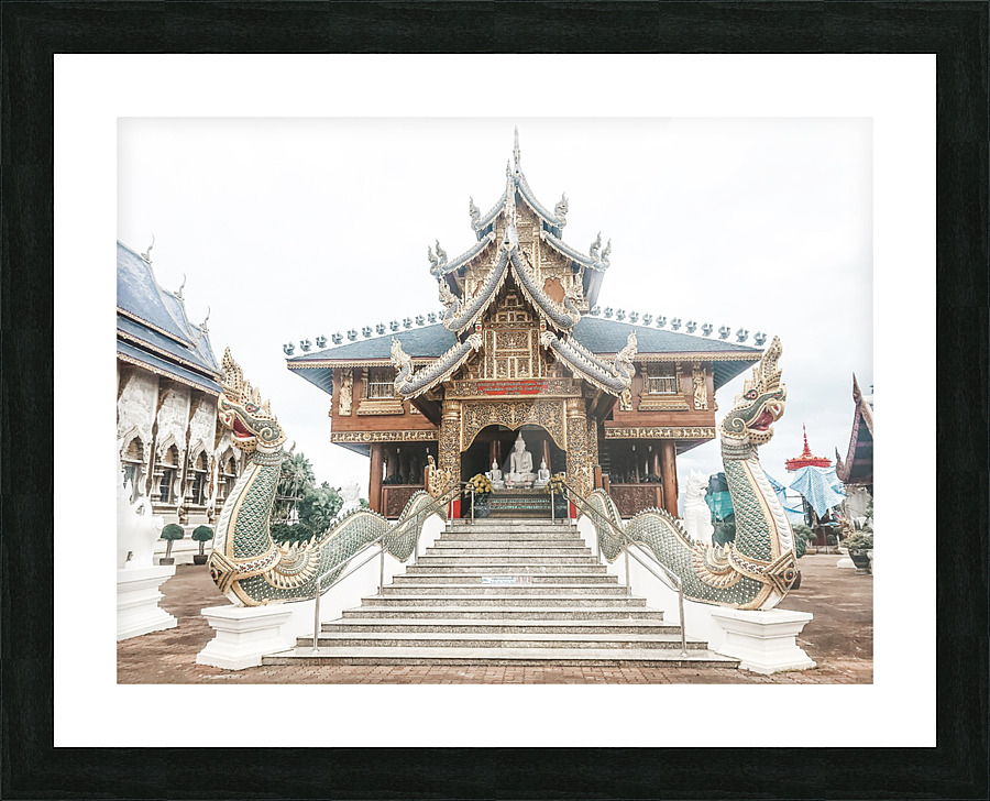 Temple Picture Frame print