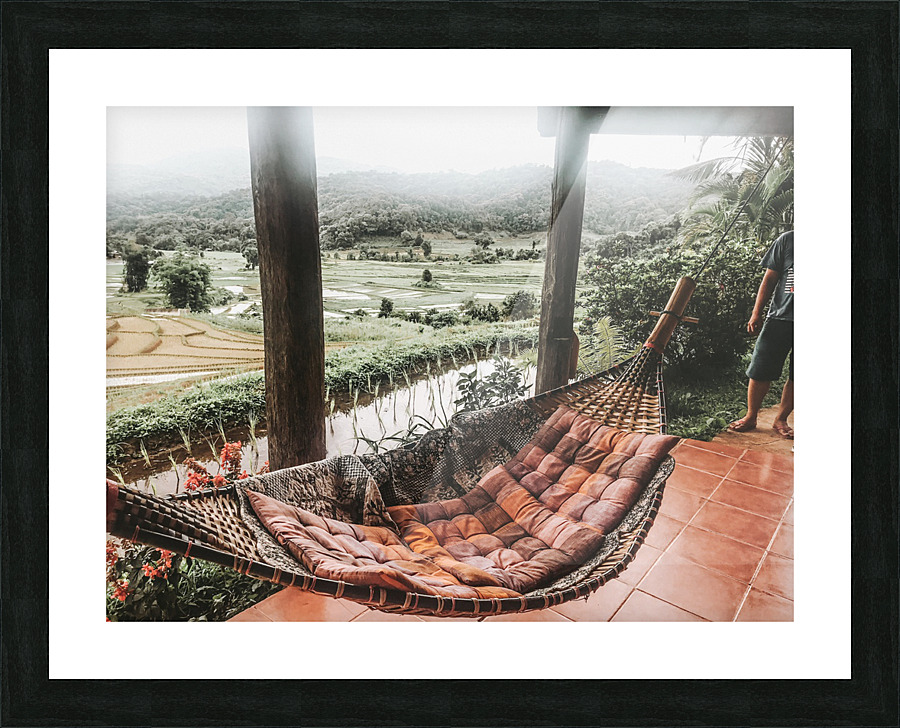 Hammock Picture Frame print