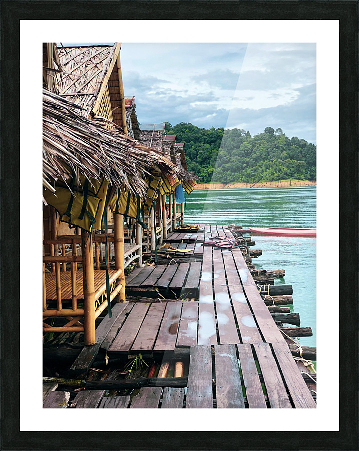 Lake Picture Frame print