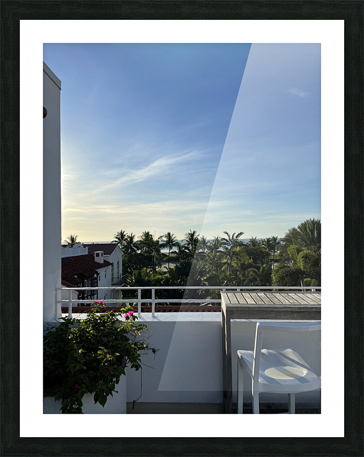 Miami skies Picture Frame print